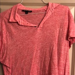 Pink Heathered Michael Khors tee